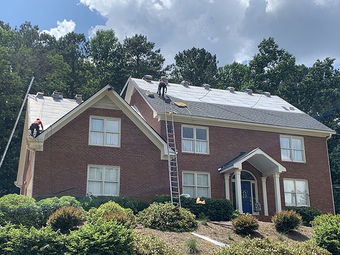 Commercial Roof Restoration, Atlanta, GA